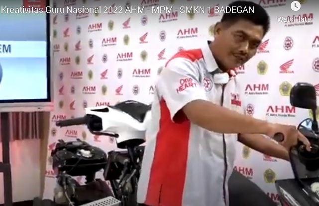 Kontes Kreativitas Guru Nasional 2022 AHM - MPM - SMKN 1 BADEGAN