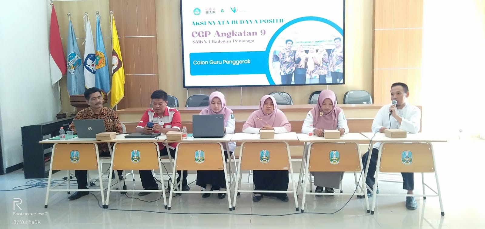 <strong>Pengimbasan Materi Budaya Positif di SMKN 1 Badegan Ponorogo</strong>